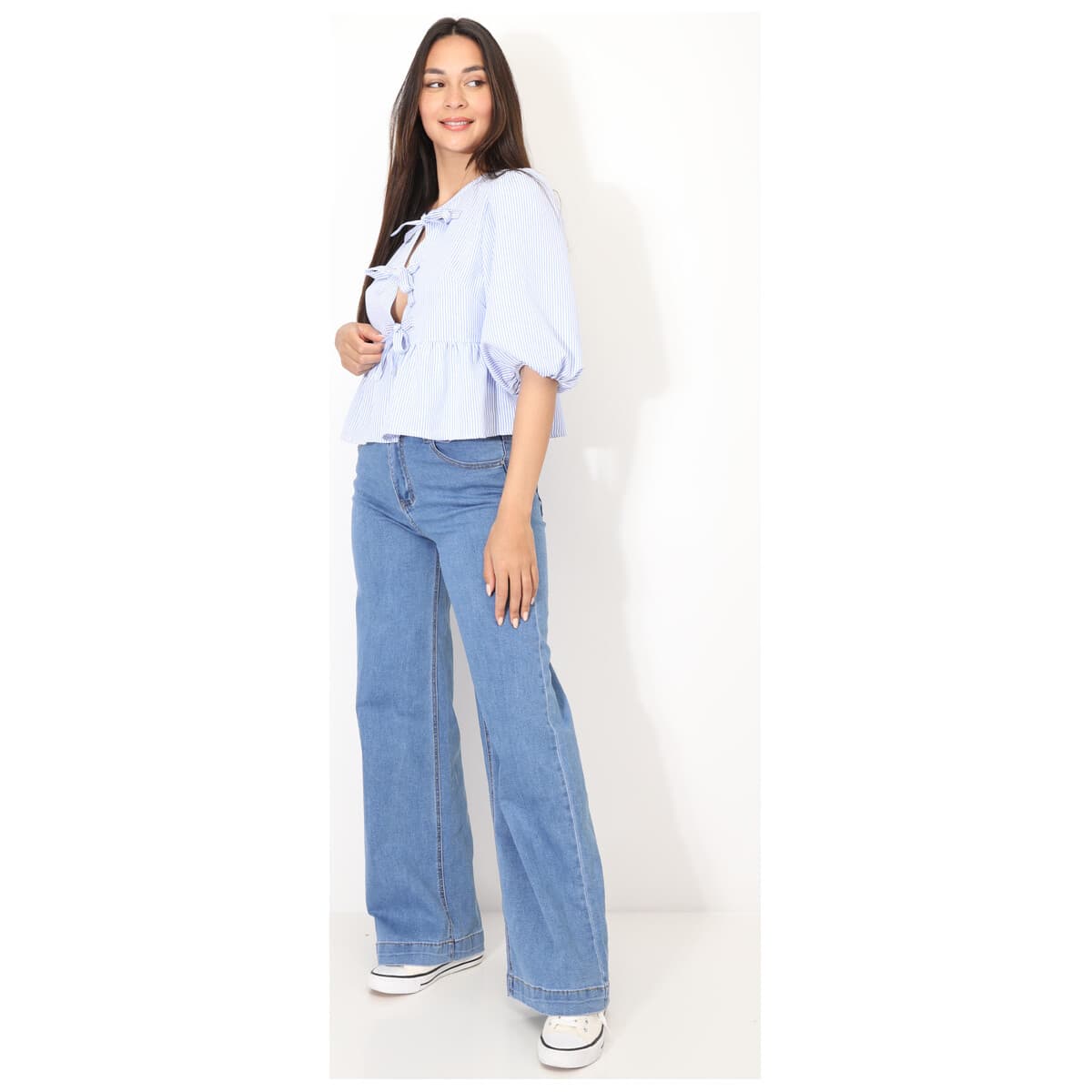 Women's Shirts La Modeuse Blue