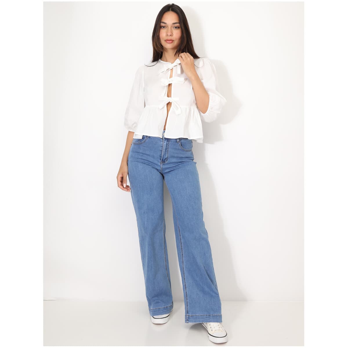 Women's Shirts La Modeuse White