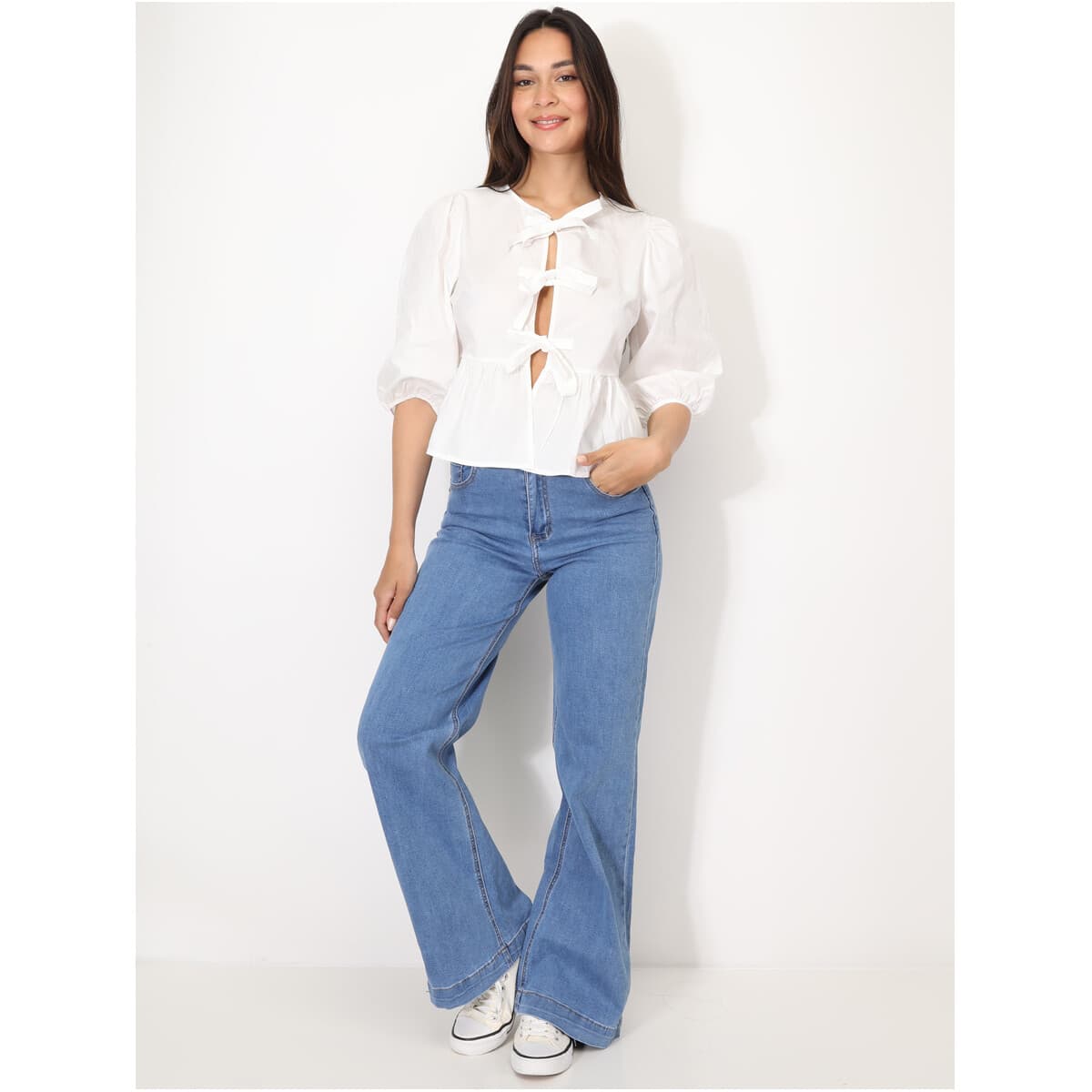 Women's Shirts La Modeuse White