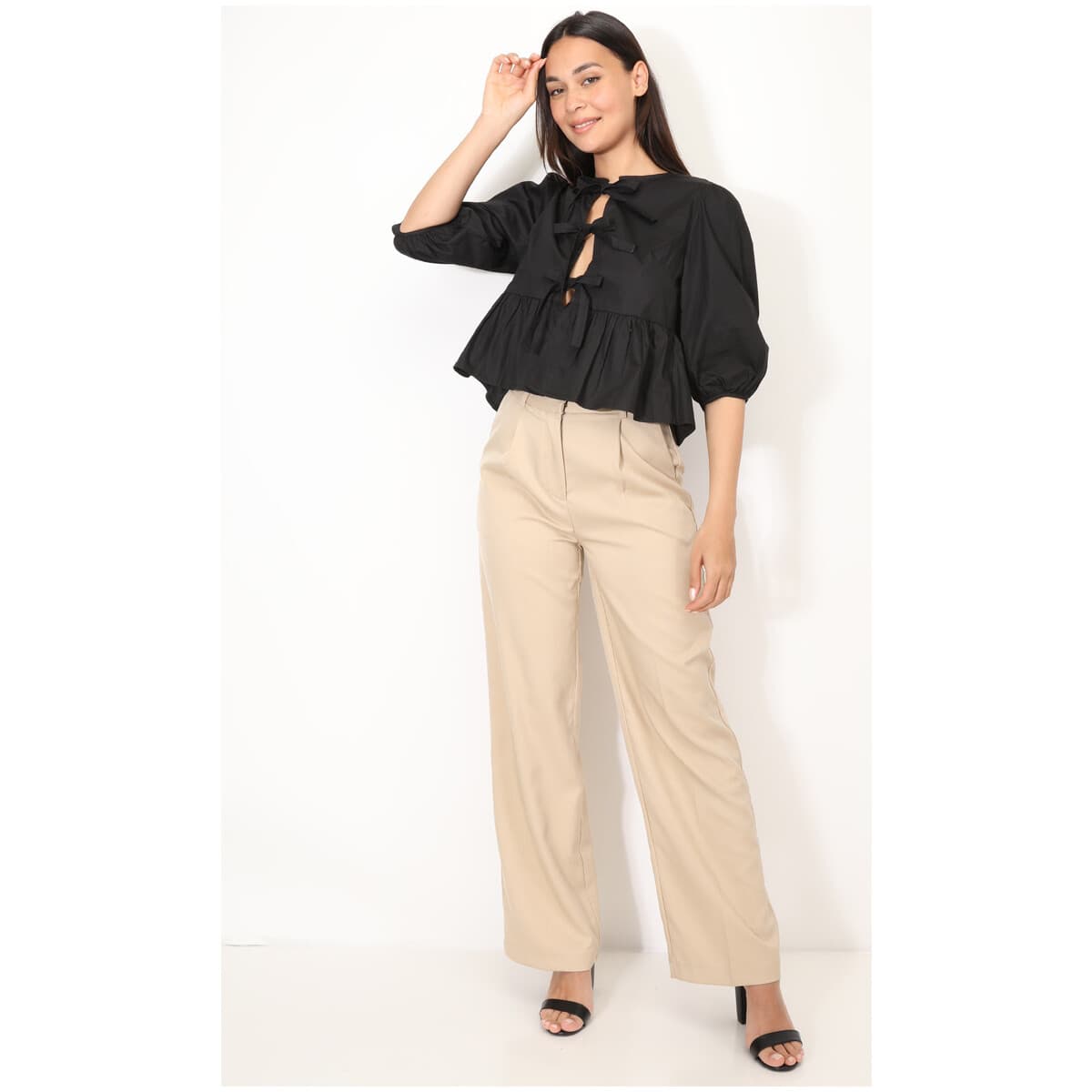 Women's Shirts La Modeuse Black