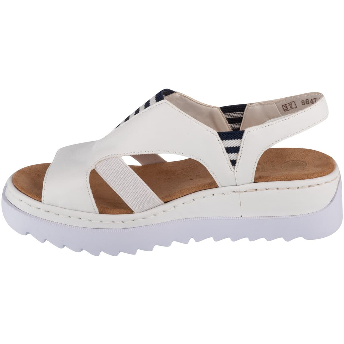 Women's Sports Sandals Rieker White