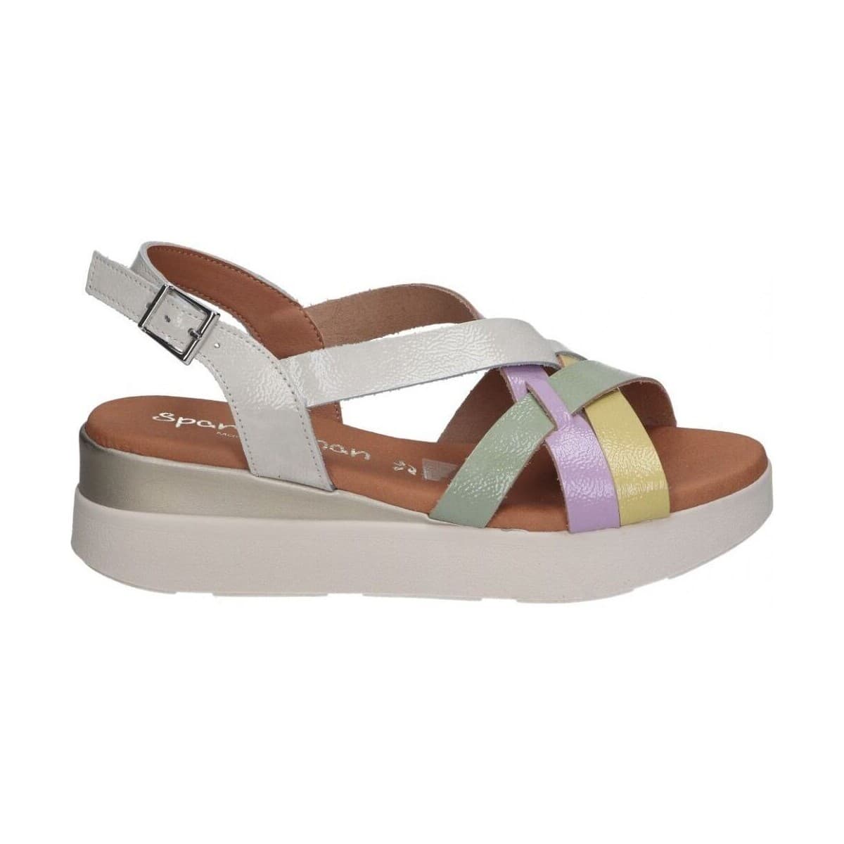 Women's Platforms Spar Woman White