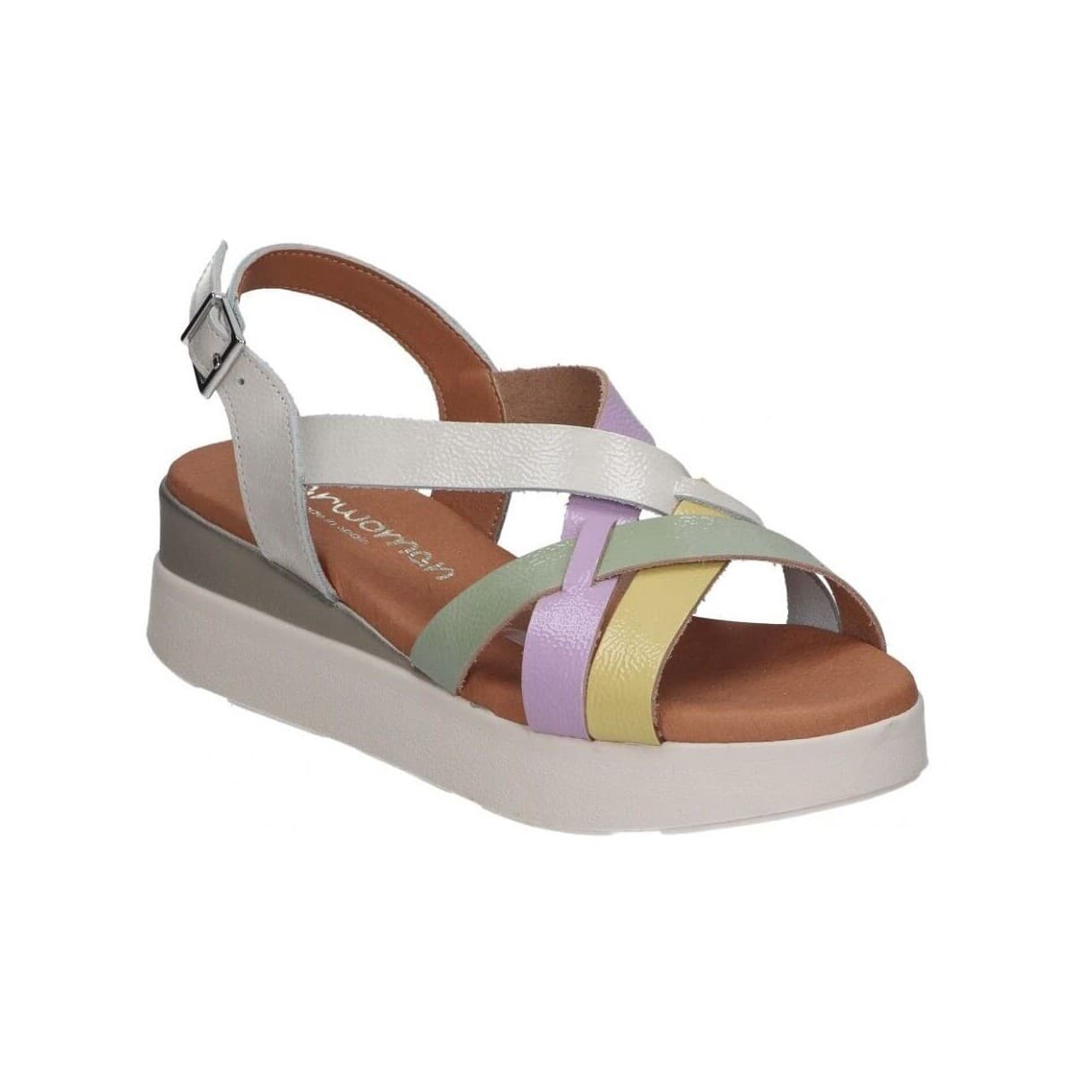 Women's Platforms Spar Woman White