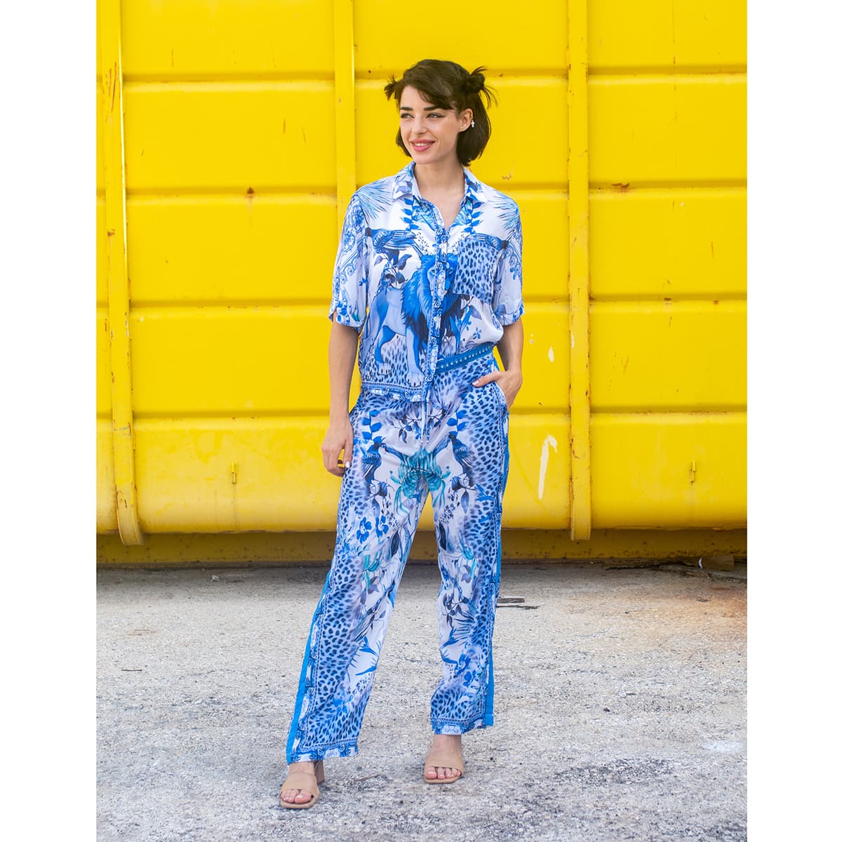 Women's Pants Isla Bonita By Sigris Blue