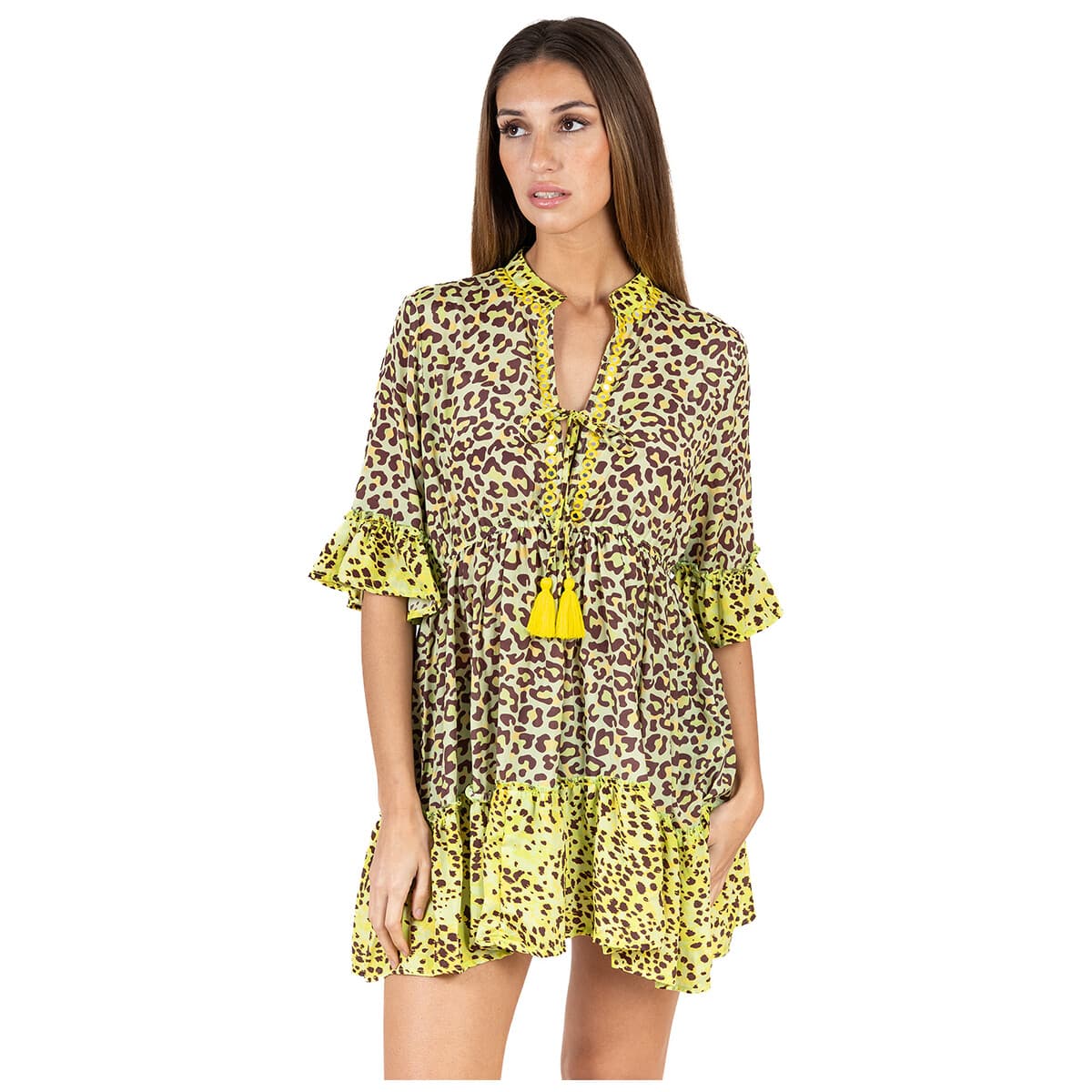 Women's Dresses Isla Bonita By Sigris Yellow