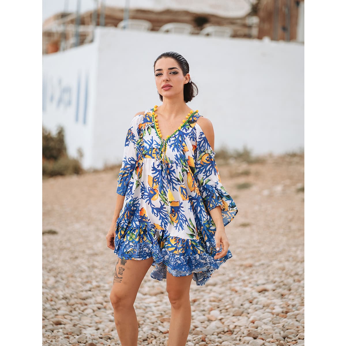 Women's Dresses Isla Bonita By Sigris Multicolor