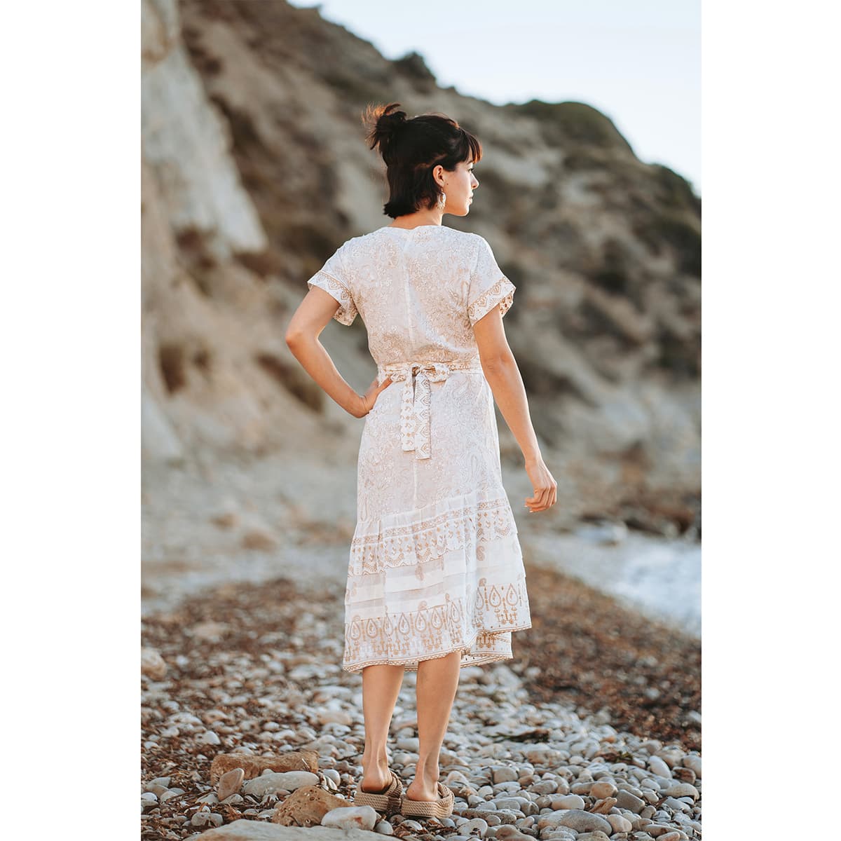 Women's Dresses Isla Bonita By Sigris Beige