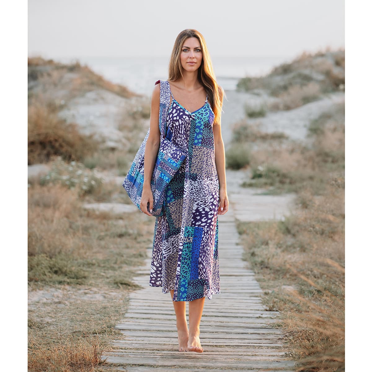 Women's Dresses Isla Bonita By Sigris Blue