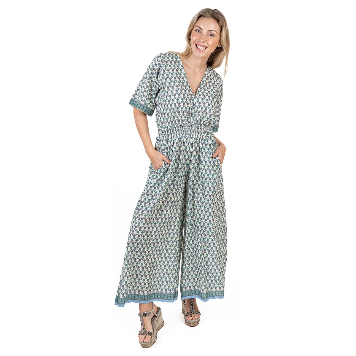 Women's Jumpsuits Isla Bonita By Sigris Blue