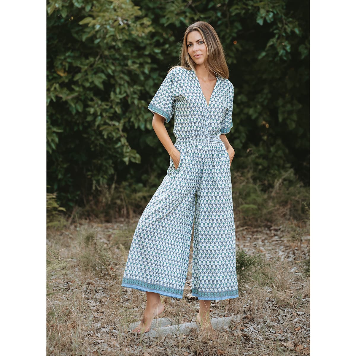 Women's Jumpsuits Isla Bonita By Sigris Blue