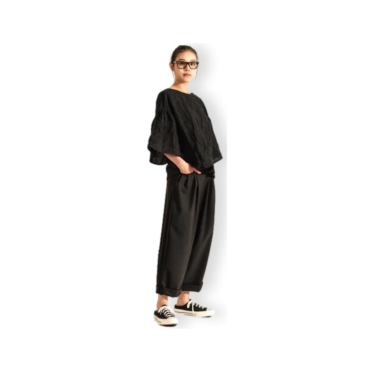 Women's T-Shirts Wendykei Black