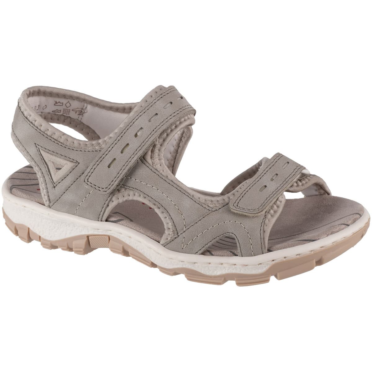 Women's Sandals Rieker Gray