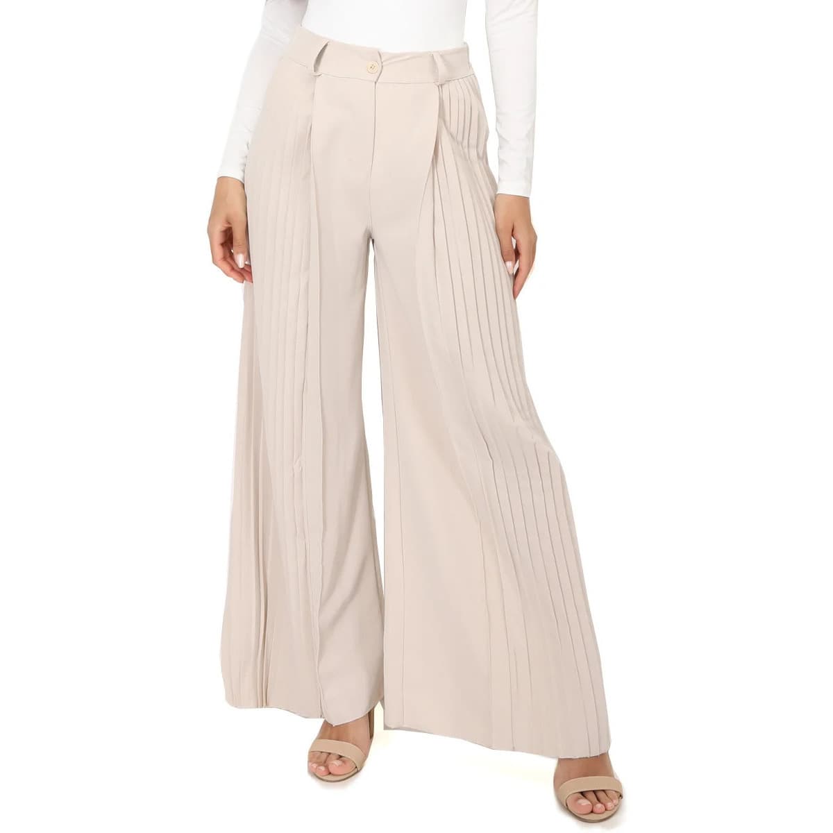Women's Pants La Modeuse Beige