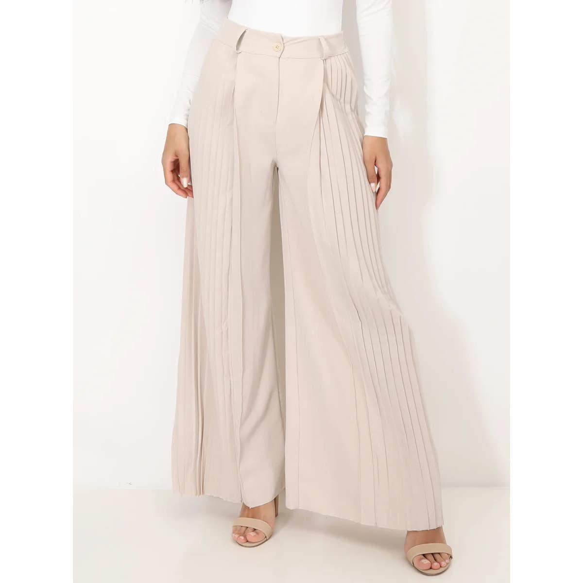Women's Pants La Modeuse Beige