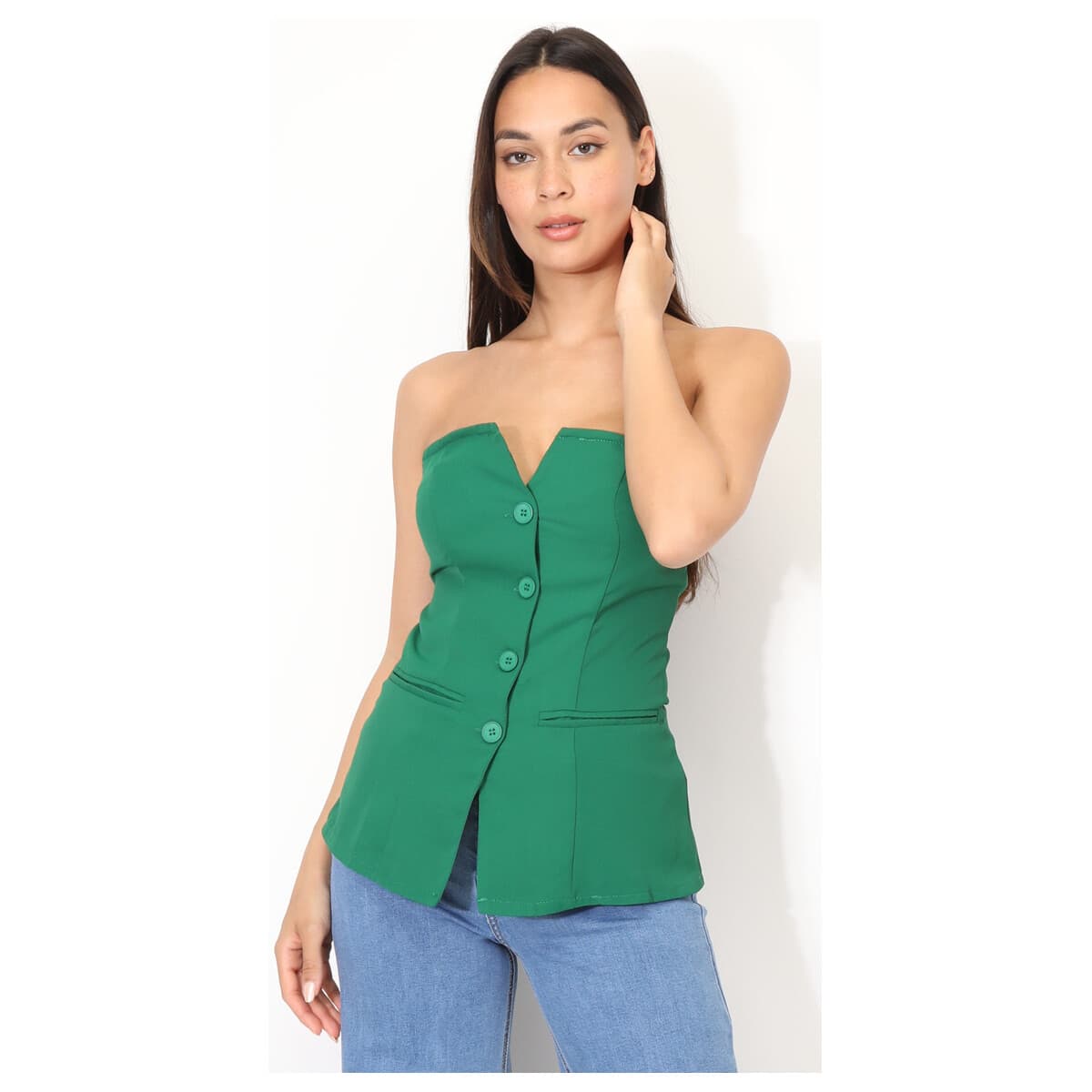 Women's T-Shirts La Modeuse Green