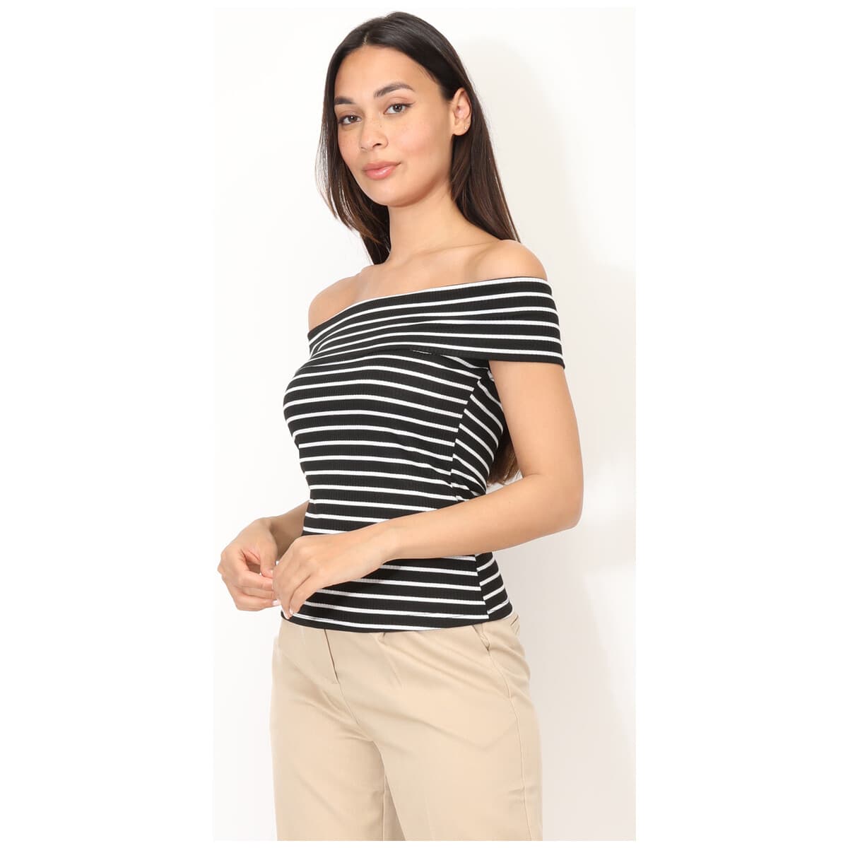 Women's T-Shirts La Modeuse Black