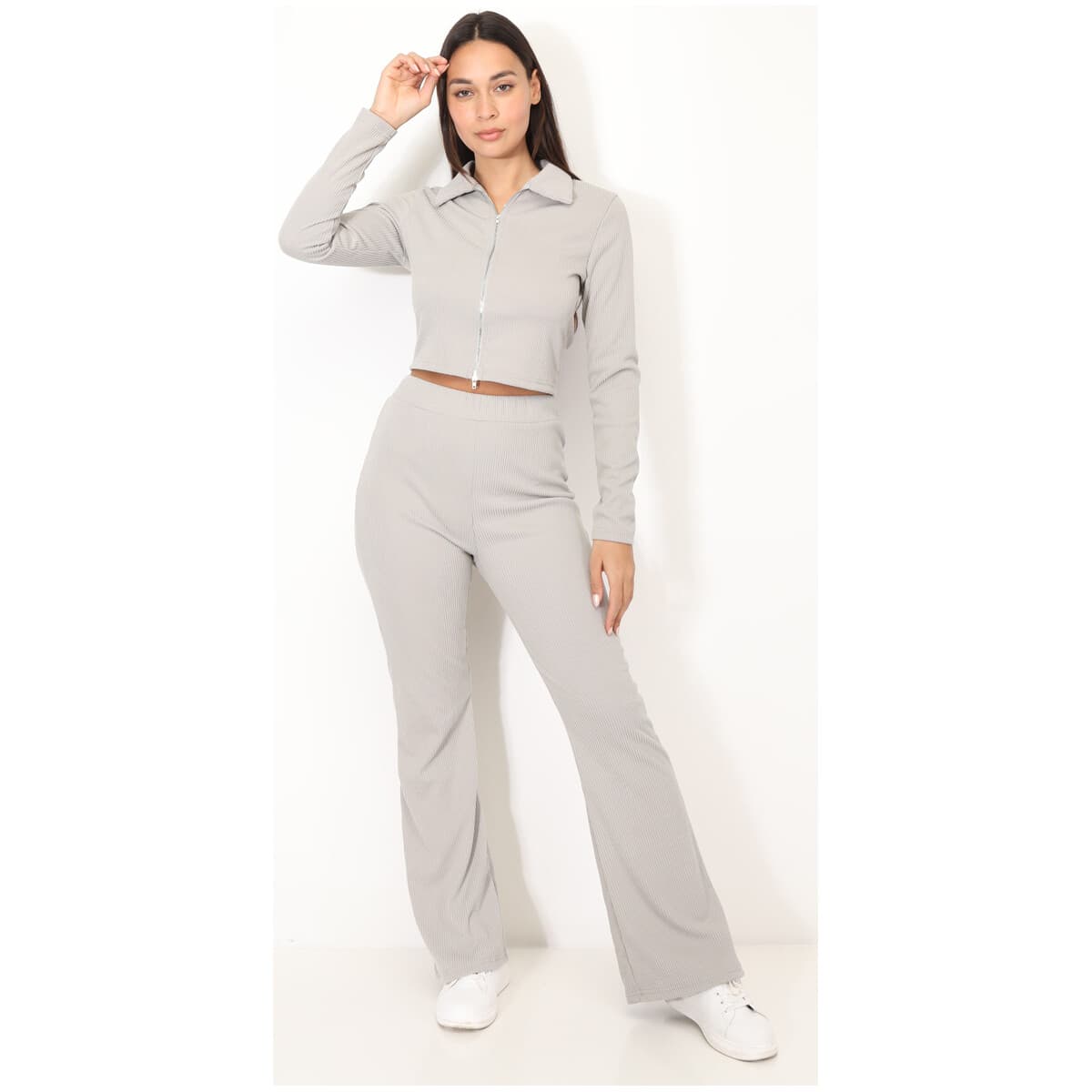 Women's Tracksuits La Modeuse Gray