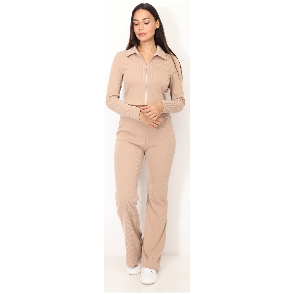Women's Tracksuits La Modeuse Beige
