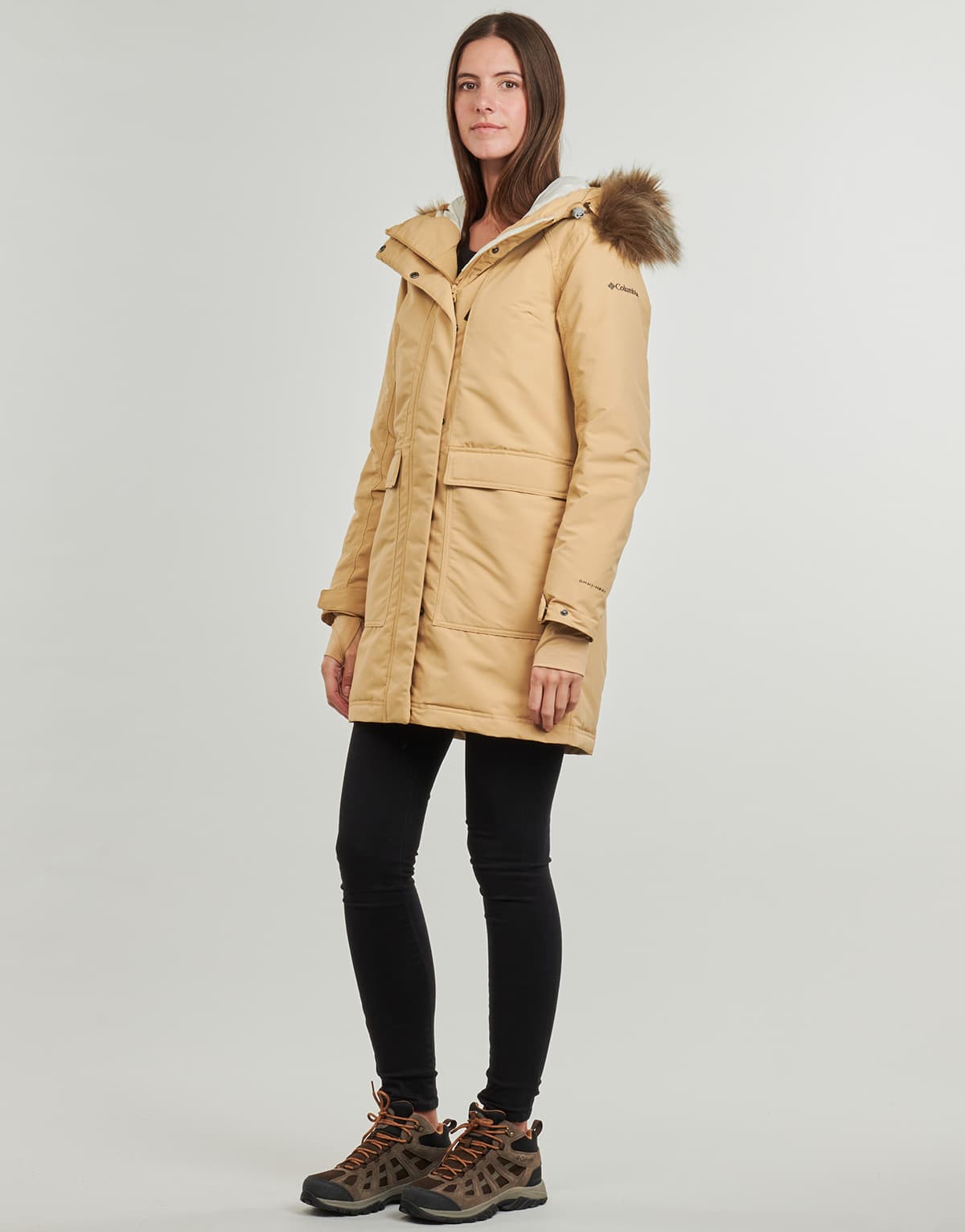 Women's Parkas Columbia Beige