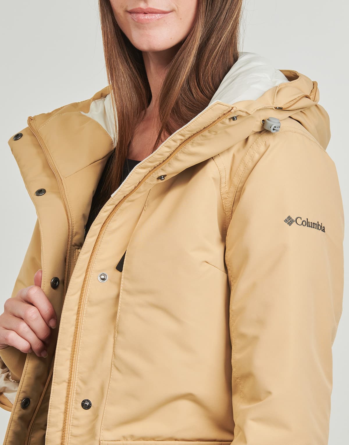 Women's Parkas Columbia Beige