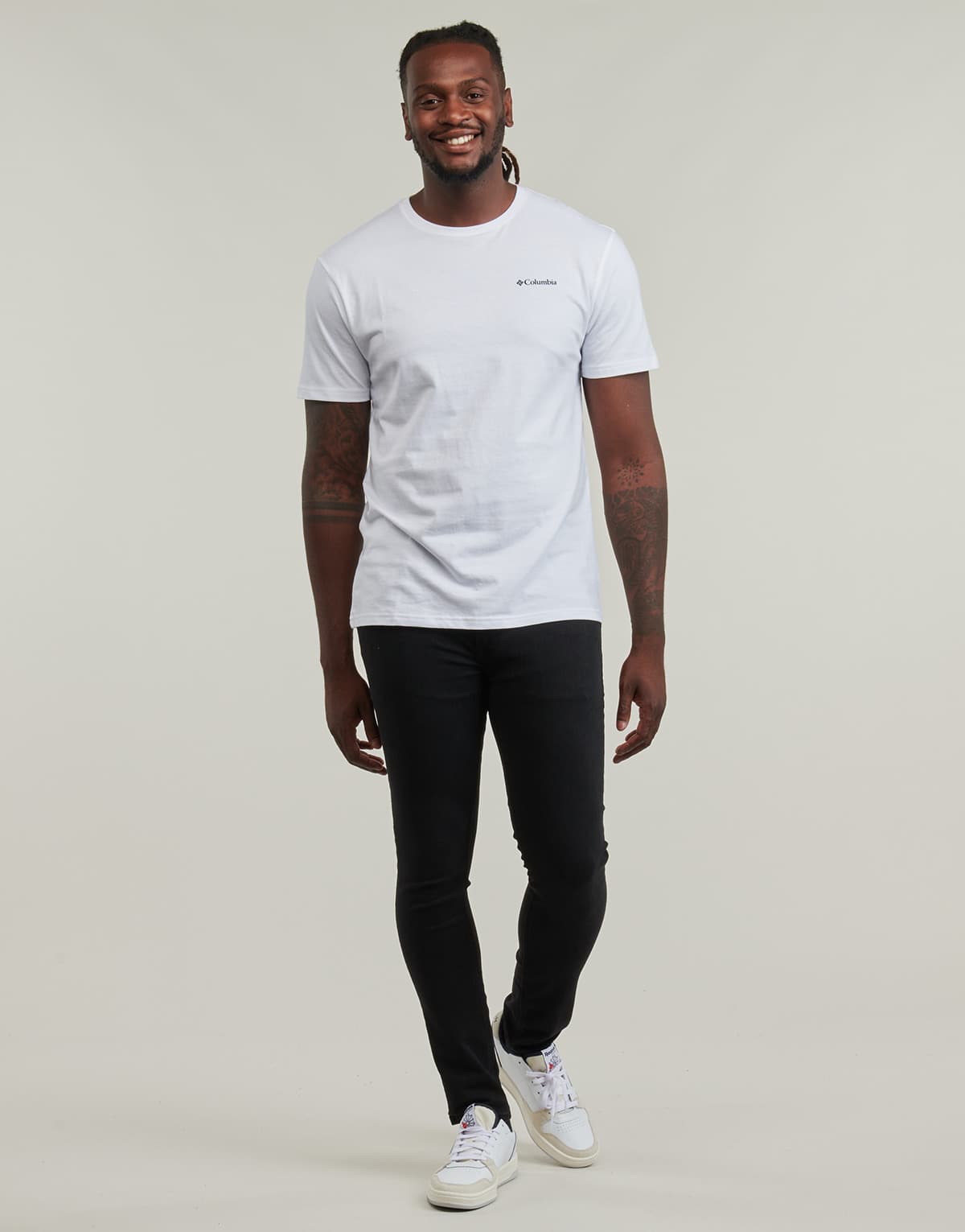 Men's T-Shirts Columbia White