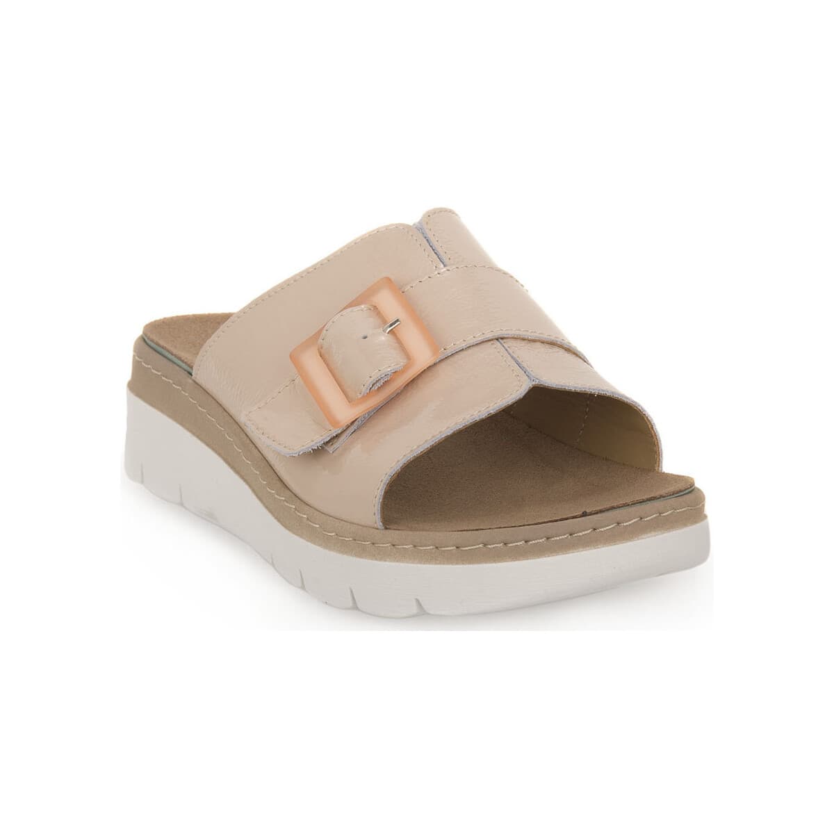 Women's Mules Grunland Beige