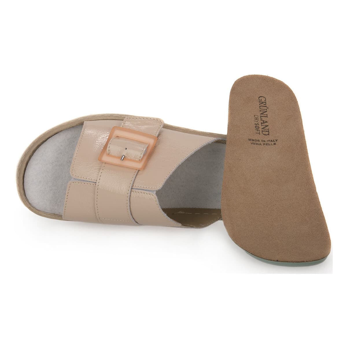 Women's Mules Grunland Beige