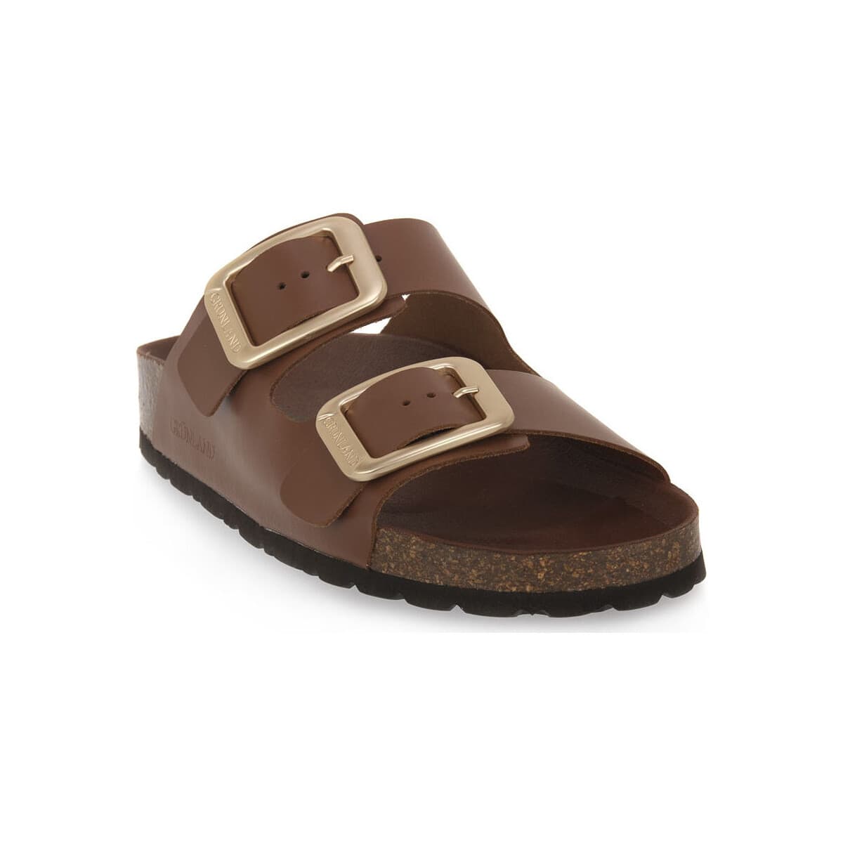 Women's Mules Grunland Brown