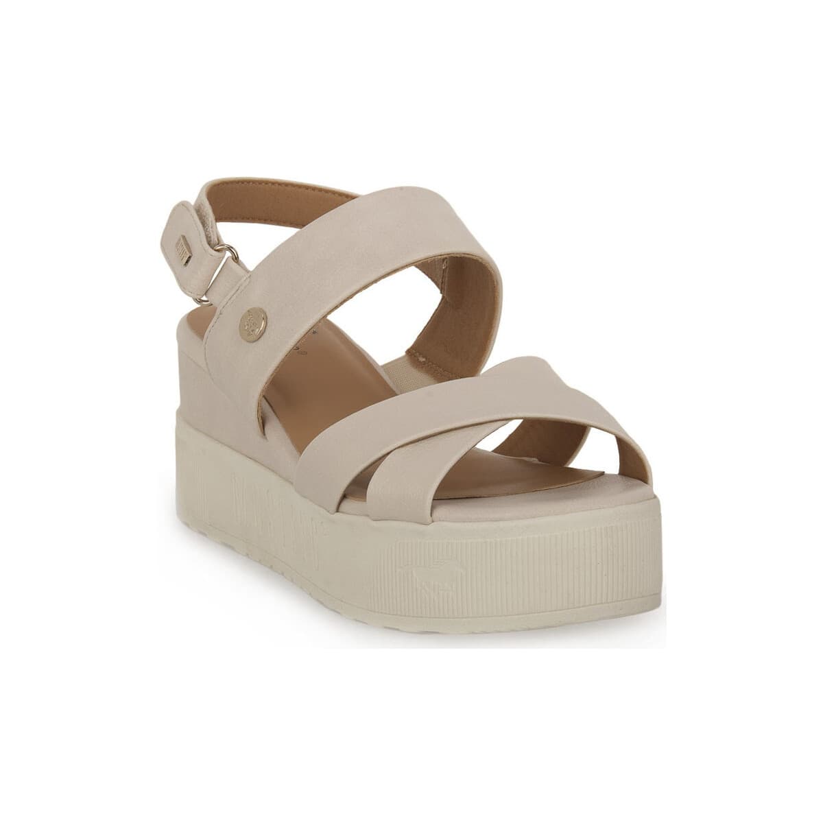 Women's Platforms Mustang Beige