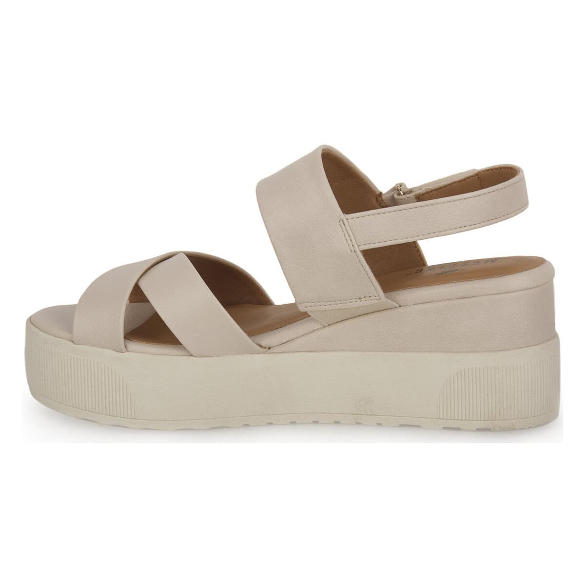Women's Platforms Mustang Beige