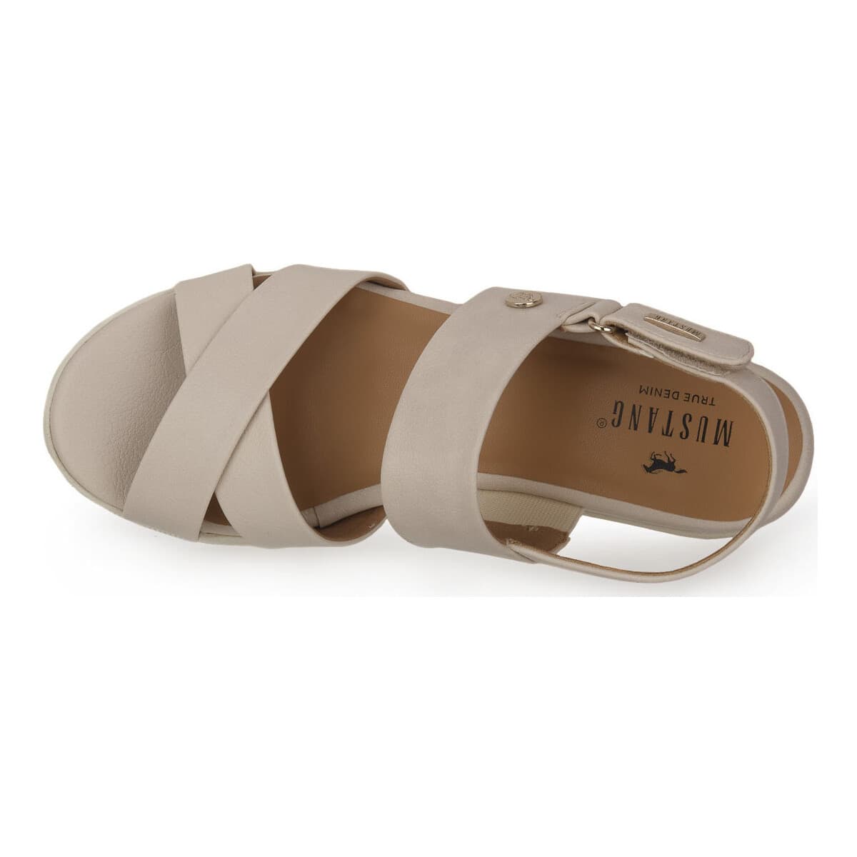 Women's Platforms Mustang Beige