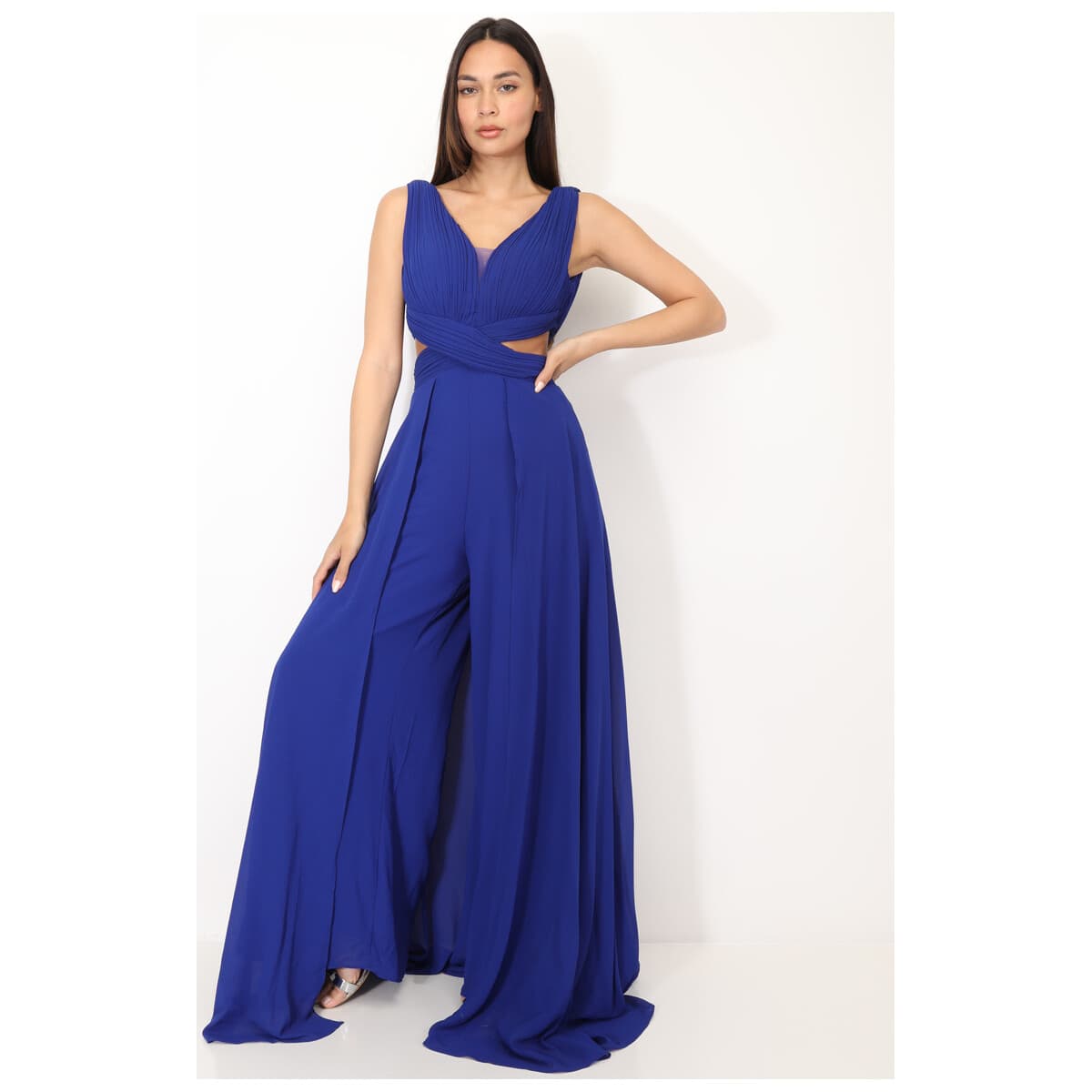 Women's Jumpsuits La Modeuse Blue