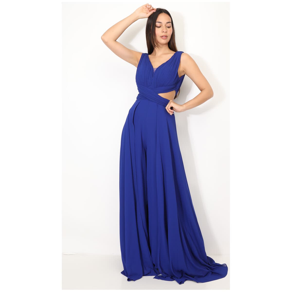 Women's Jumpsuits La Modeuse Blue