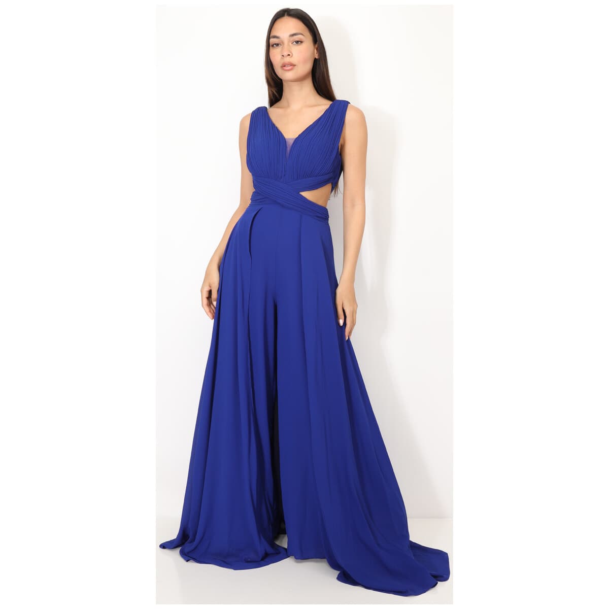 Women's Jumpsuits La Modeuse Blue
