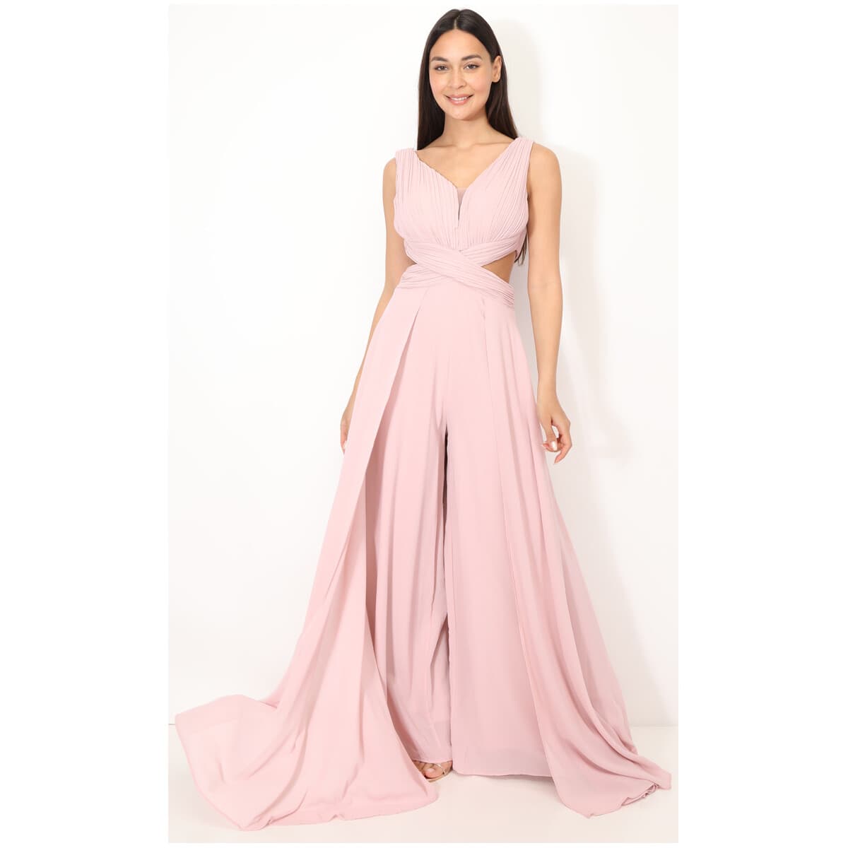 Women's Jumpsuits La Modeuse Pink