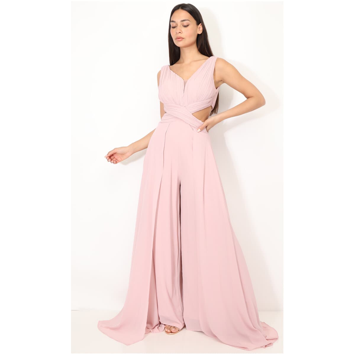 Women's Jumpsuits La Modeuse Pink