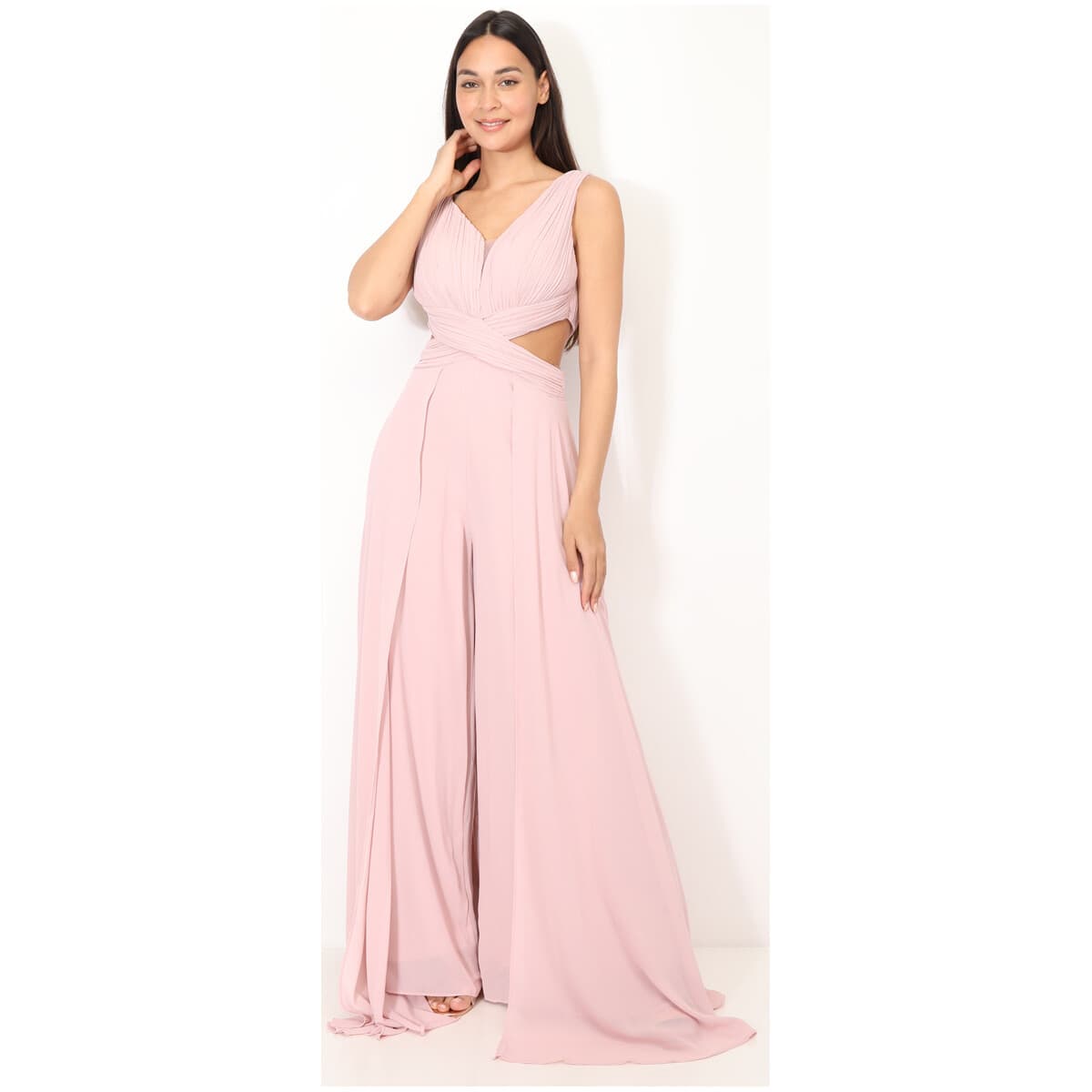 Women's Jumpsuits La Modeuse Pink