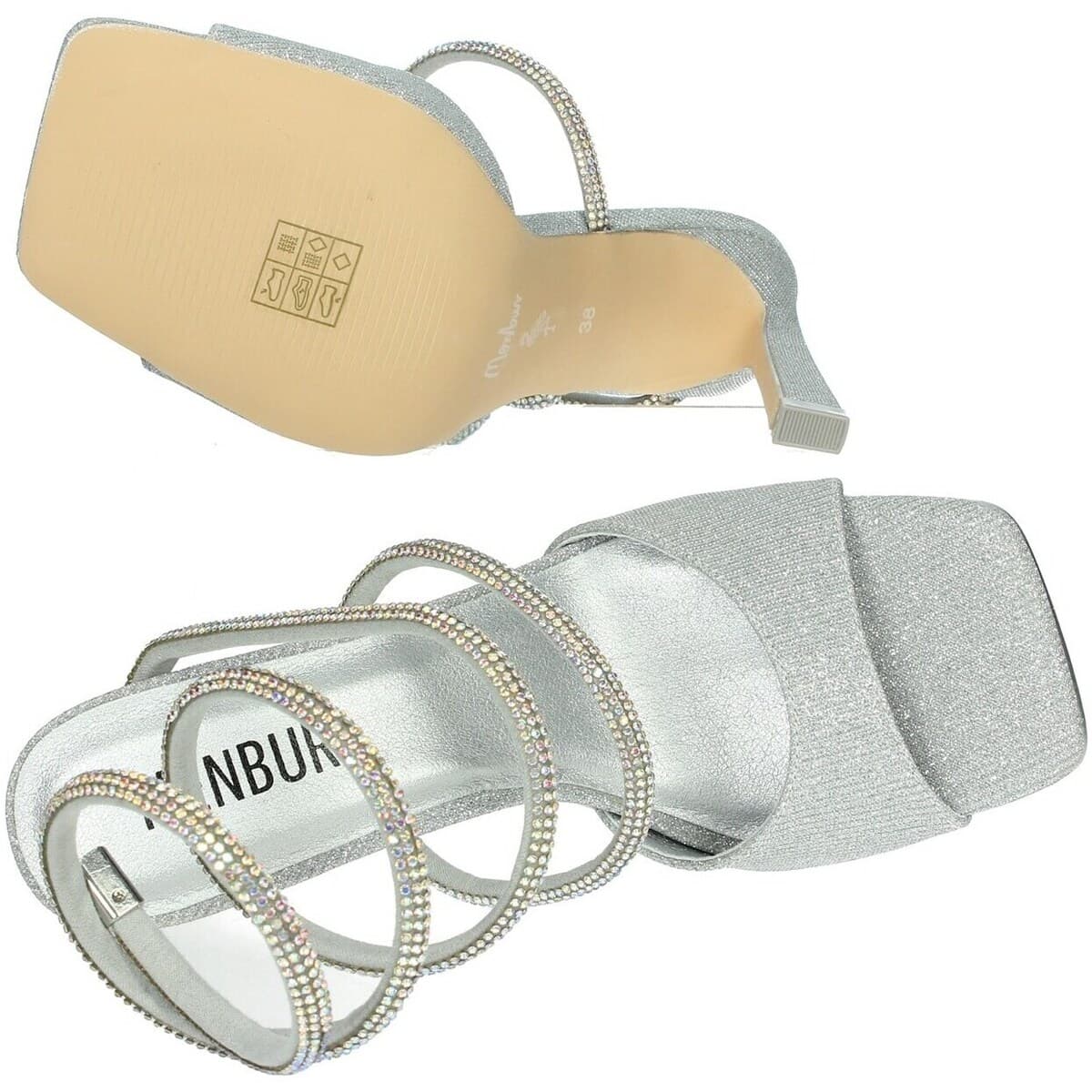 Women's Pumps Menbur Silver