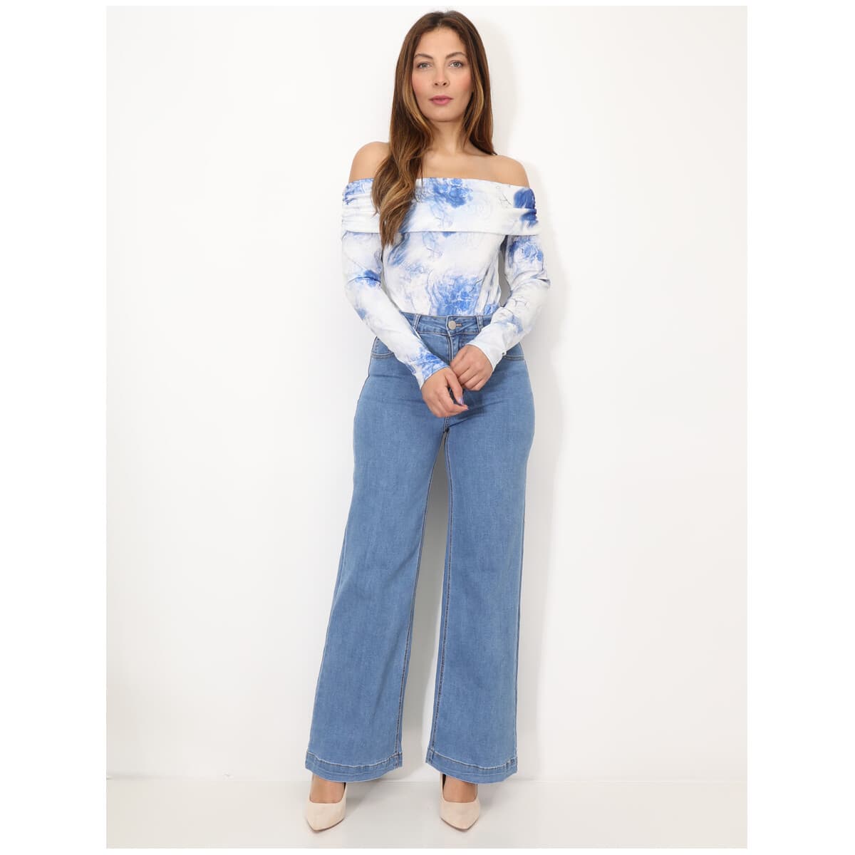 Women's T-Shirts La Modeuse Blue