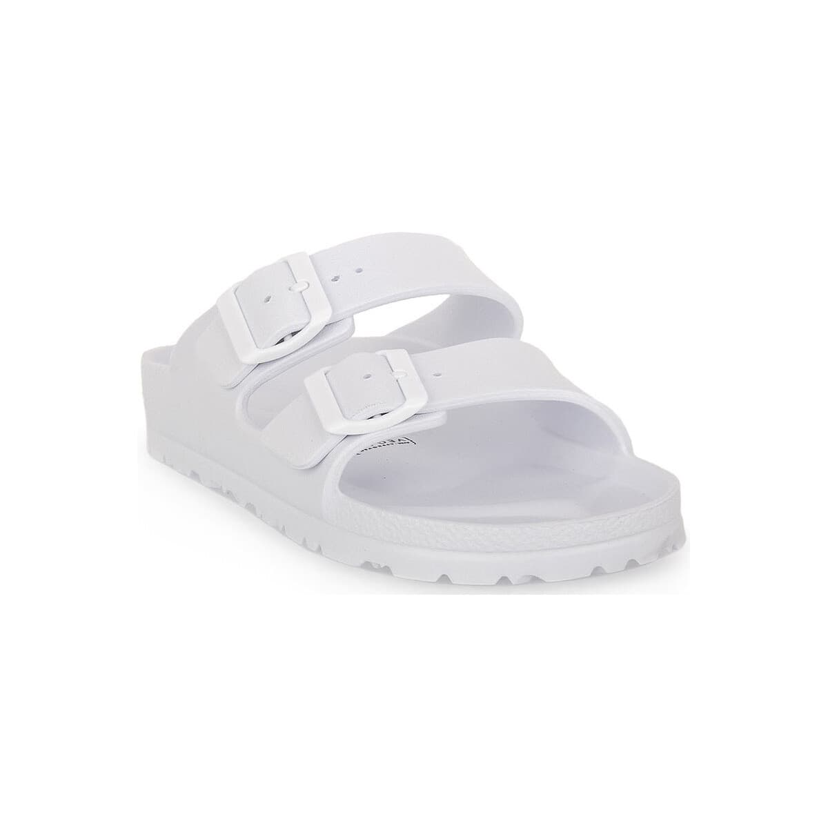 Women's Mules Natural World White