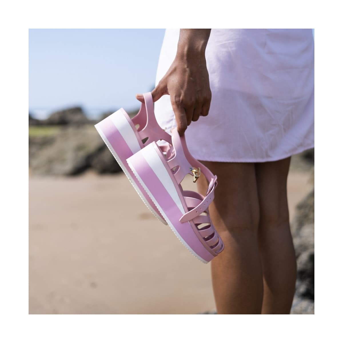 Women's Platforms MEDUSE Pink