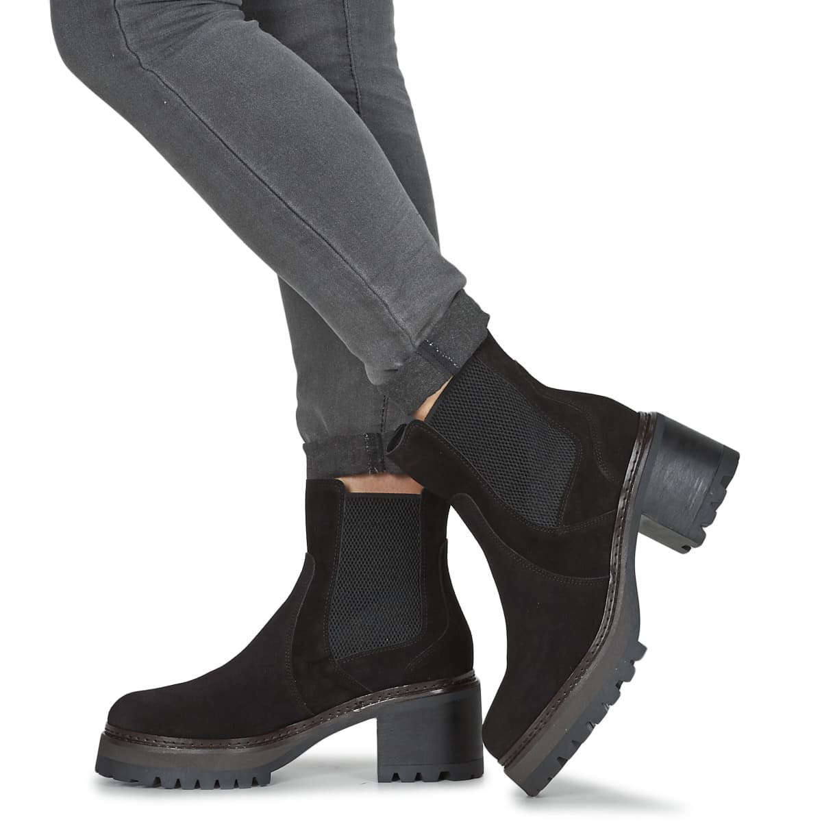 Women's Ankle Boots Sweet Lemon Black