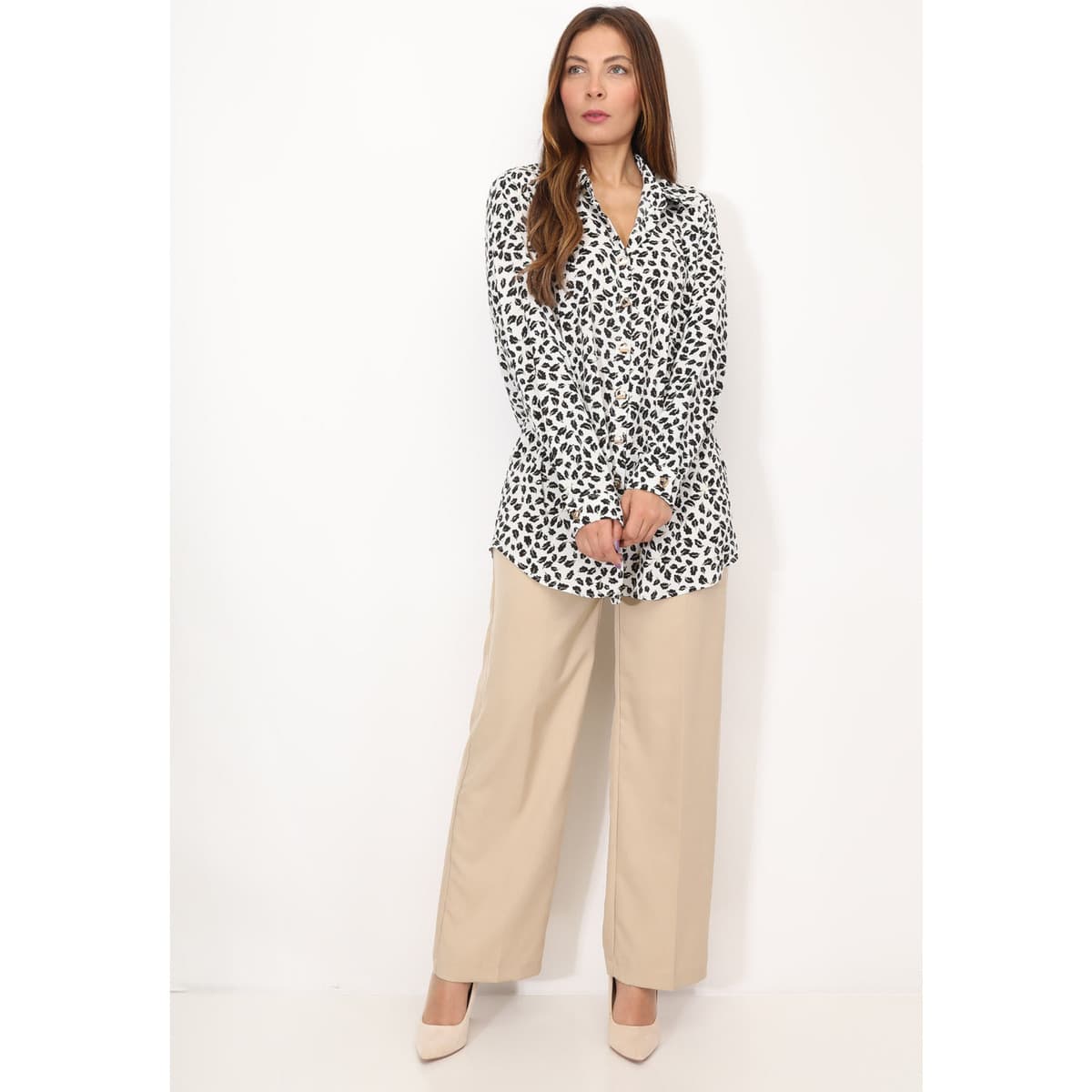 Women's Shirts La Modeuse White