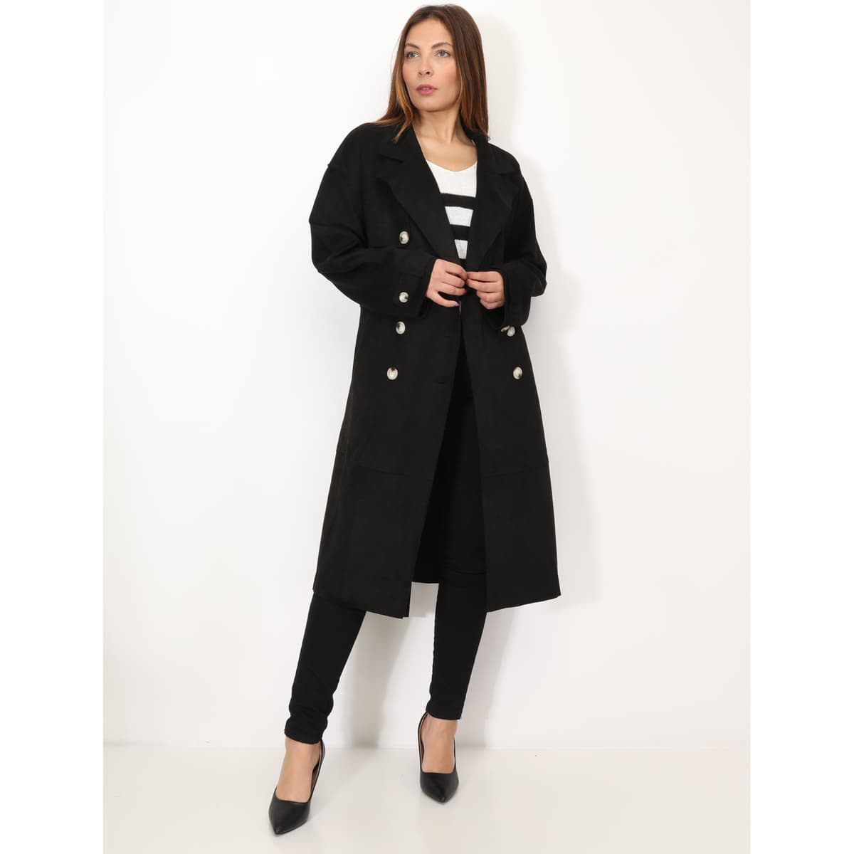 Women's Coats La Modeuse Black