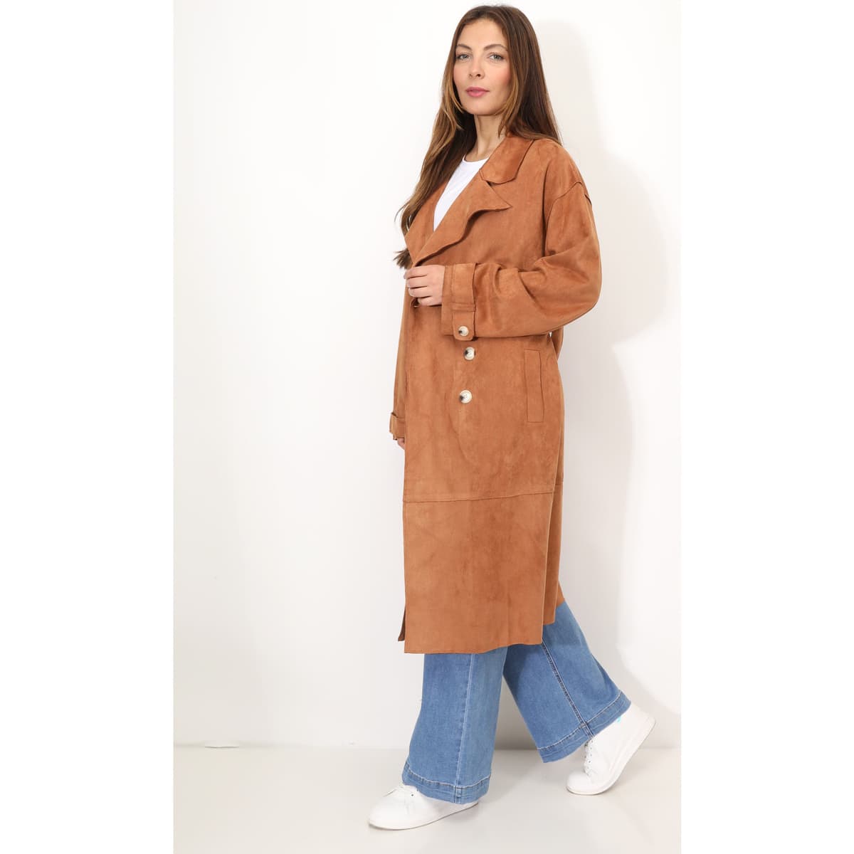 Women's Coats La Modeuse Brown