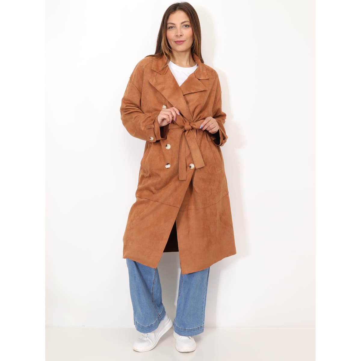 Women's Coats La Modeuse Brown