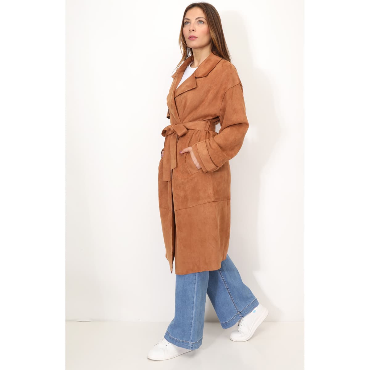Women's Coats La Modeuse Brown