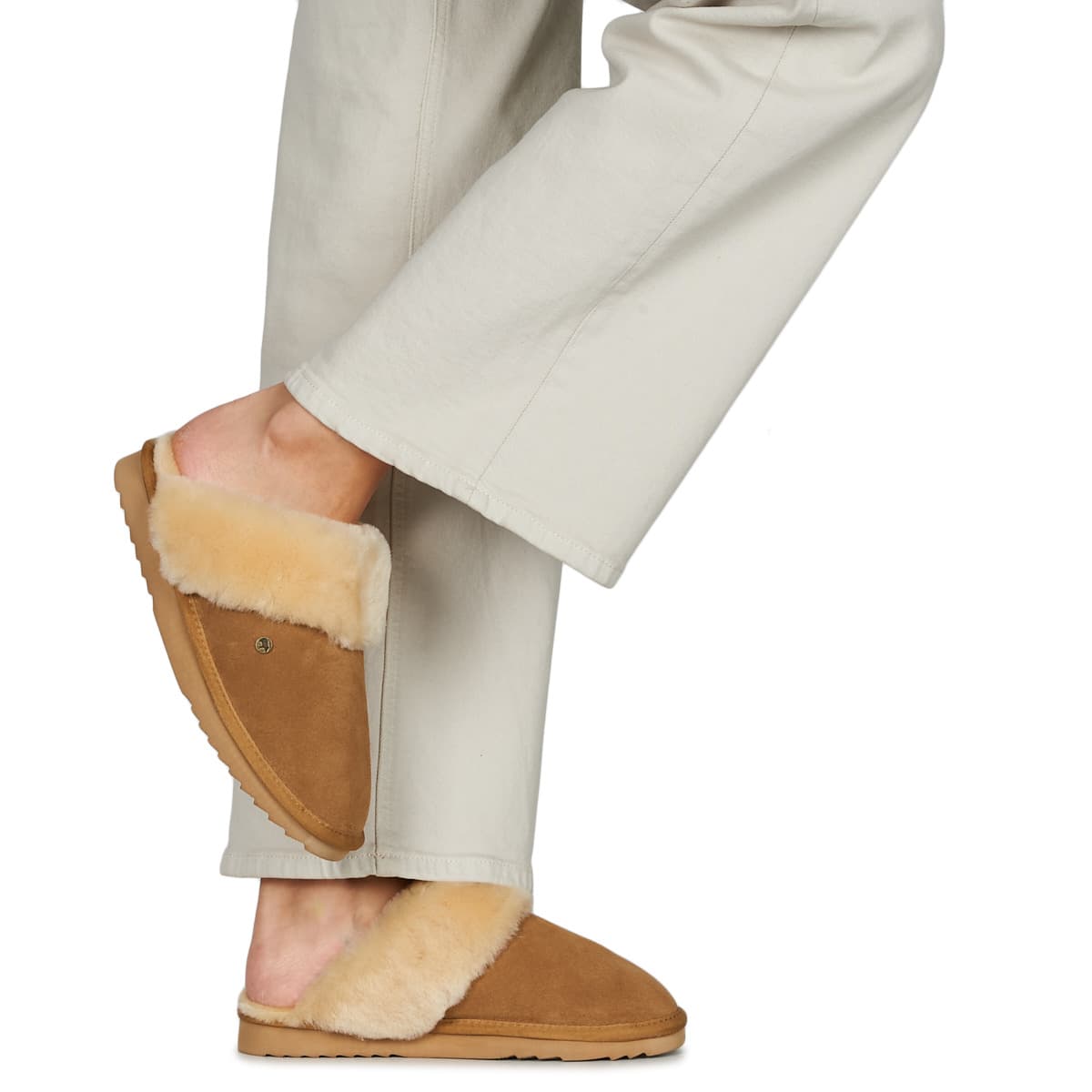 Women's House Slippers Warmbat Brown