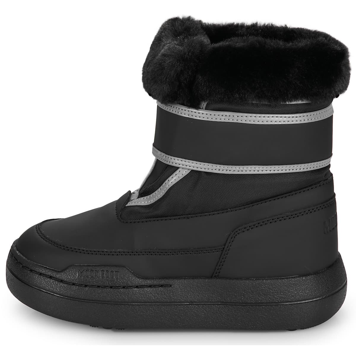 Girls' Outdoor Shoes Moon Boot Black