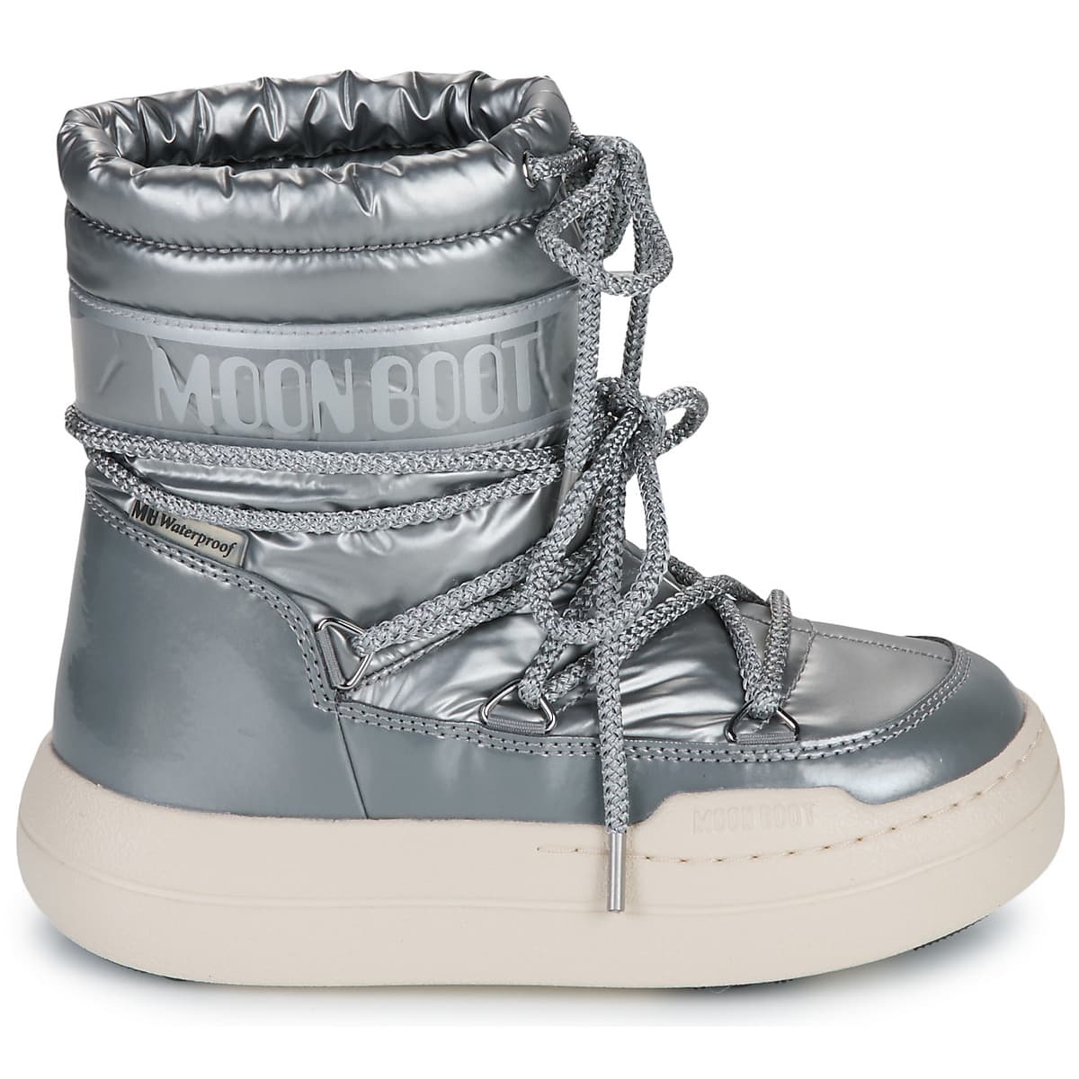 Girls' Outdoor Shoes Moon Boot Silver